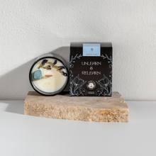 Load image into Gallery viewer, Unlearn & Relearn Crystal Candle