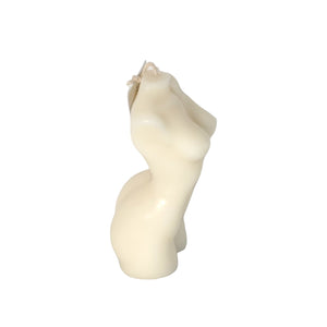 Semi Naked Torso Pillar Candle