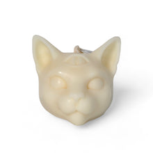 Load image into Gallery viewer, All Seeing Cat Soy Pillar Decor Candle
